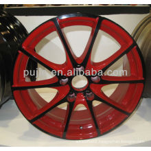 Replica car alloy wheel red color